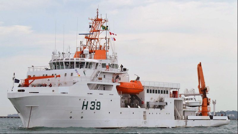 Porto de Maceió recebe Navio de Pesquisa Hidroceanográfico 'Vital de Oliveira' - Foto: Divulgação