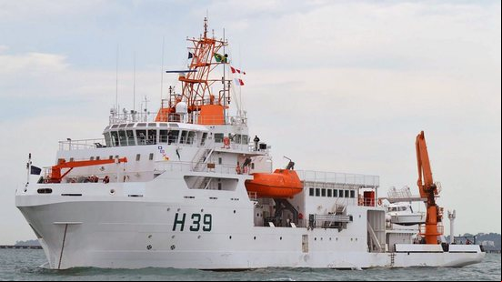 Porto de Maceió recebe Navio de Pesquisa Hidroceanográfico 'Vital de Oliveira' - Foto: Divulgação